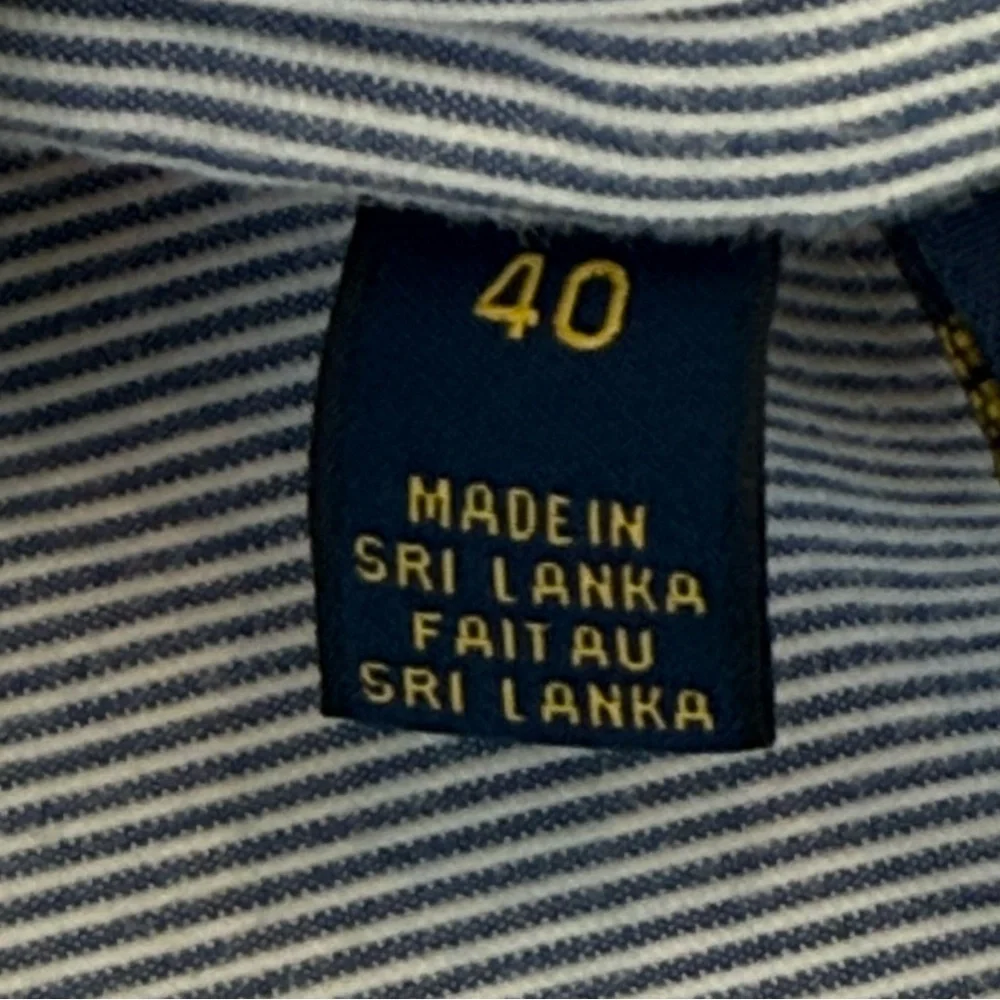 Polo by Ralph Lauren Mens‎ Blue White Striped Classic Fit Size 40 Shorts